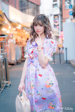 Load image into Gallery viewer, Berry Kit-Tea Time Day Gown