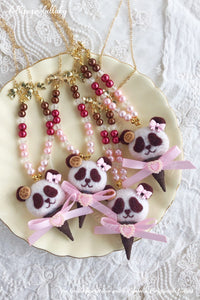 Bon Bon ★ Panda Ice Cream Necklace [予約受付中]